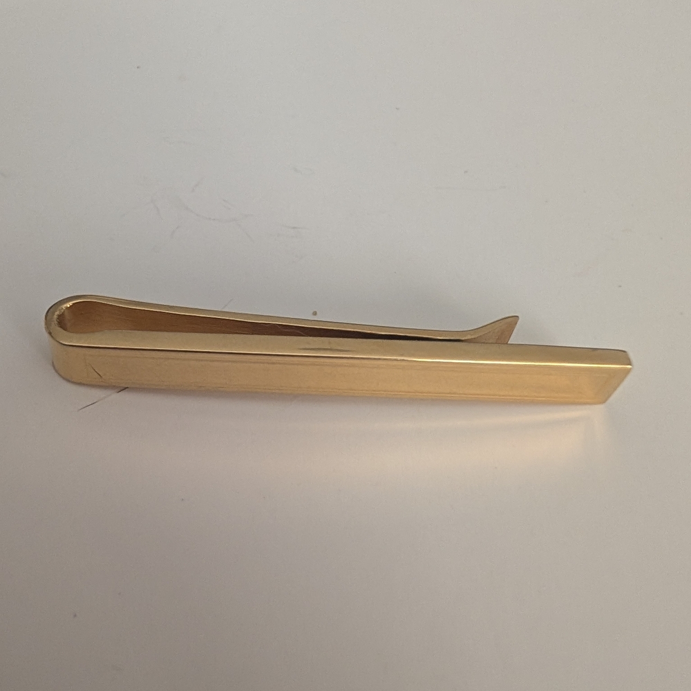 Men's Gold Tie Clip